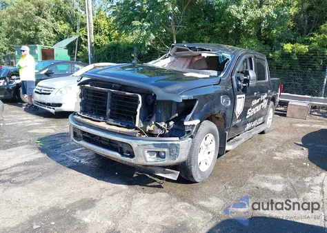 2017 Nissan Titan Sv z USA, uszkodzony, nr VIN 1N6AA1E5XHN559255